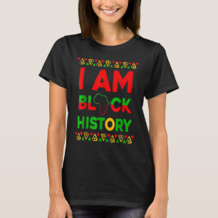 Camiseta Vintage Black History Month Fist Women Hombres 10
