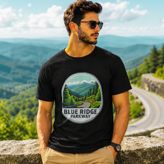 Camiseta Vintage Blue Ridge Parkway (Subido por el creador)