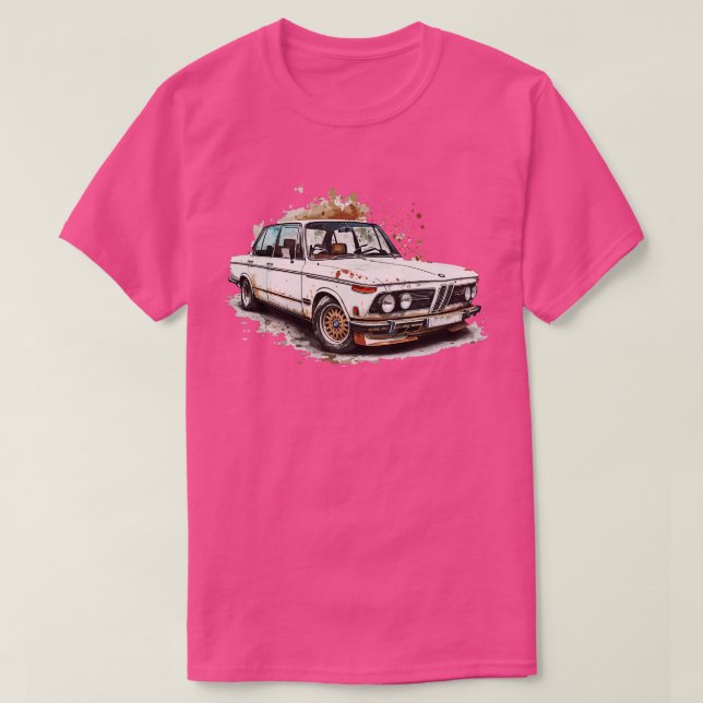 Camiseta Vintage bmw (Diseño del anverso)
