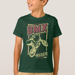Camiseta Vintage Bmx Rider - Bicicleta Bmx