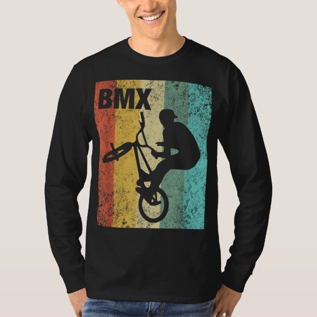 Camiseta Vintage BMX Rider - Bicicleta Carreras Stunt (Anverso)