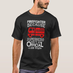 Camiseta Vintage bombero de bombero de bombero retro