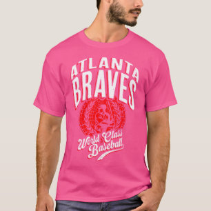 Camiseta Vintage BRAVES Clase Mundial Béisbol TShirt