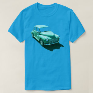 CAMISETA VINTAGE BRITÁNICO CAR: MORRIS MINOR CLÁSICO