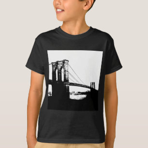 Camiseta Vintage Brooklyn Bridge