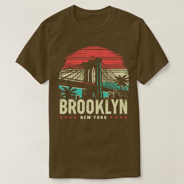 Camiseta Vintage Brooklyn New York (Diseño del anverso)