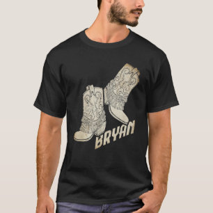 Camiseta Vintage Bryan Flores de cráneo de toro Música Fora