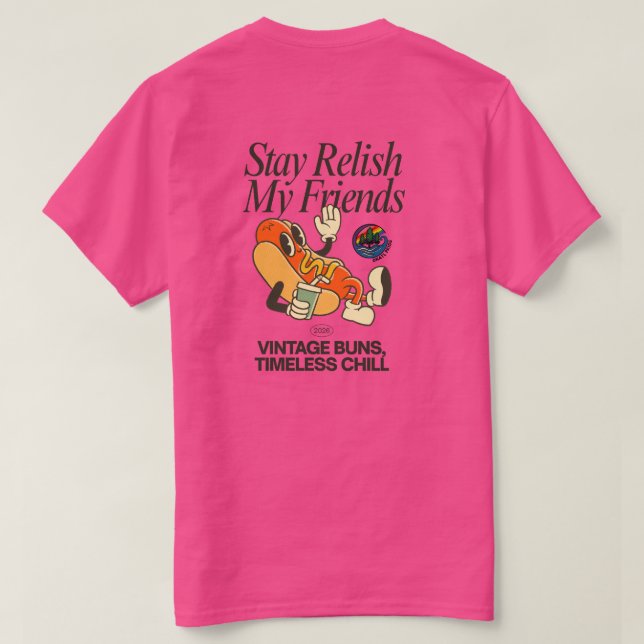 Camiseta Vintage Buns Timeless Chill Pride (Reverso del diseño)