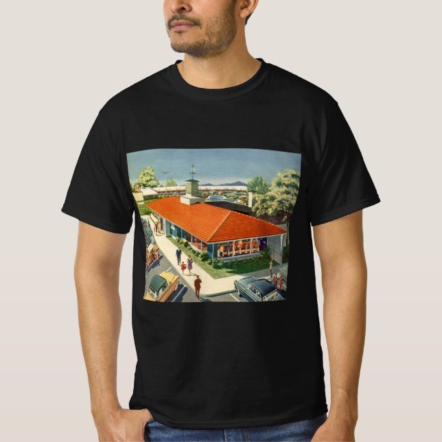 Camiseta Vintage Business, 50s Family Restaurant Diner (Anverso)
