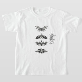 Camiseta Vintage Butterfly Graphic T-Shirt for teen girl