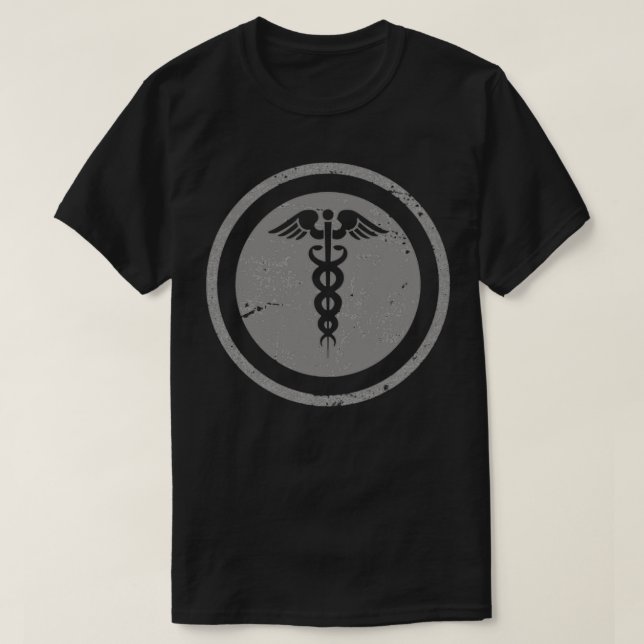 Camiseta Vintage Caduceus Artwork (Diseño del anverso)