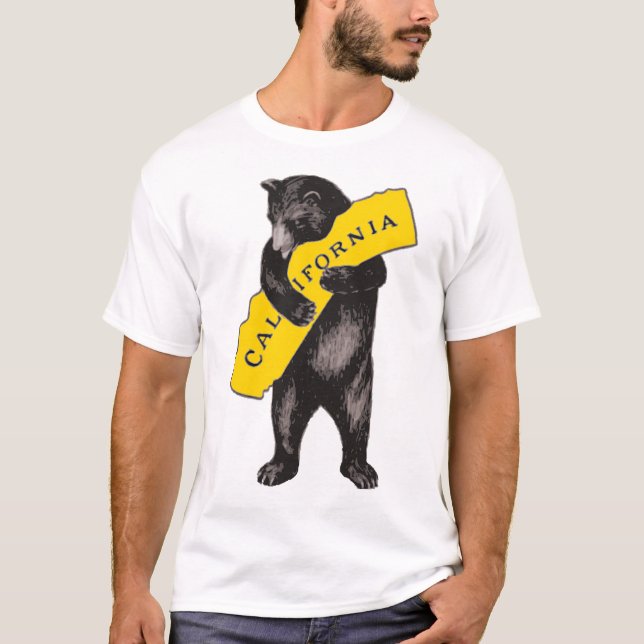 Camiseta Vintage California Bear Hug (Anverso)