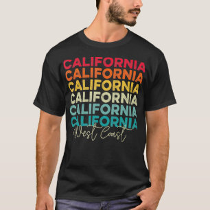 Camiseta Vintage California Cali CA, Funny de la Costa Oest