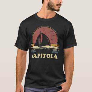 Camiseta Vintage California Capitola Sailing Boati