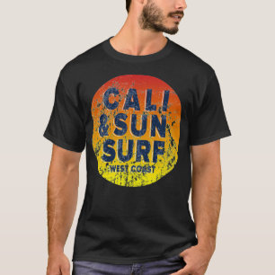 Camiseta Vintage California West Coast Surf Y Sun