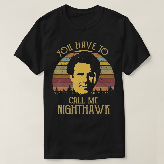 Camiseta Vintage Call Nighthawk (Diseño del anverso)