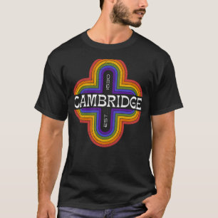 Camiseta Vintage Cambridge Massachusetts 1630 souvenir