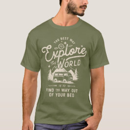 Camiseta Vintage Camper Van Life Funny