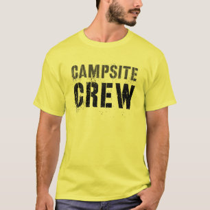 Camiseta Vintage CAMPSITE CRIW Formación de personal de ver
