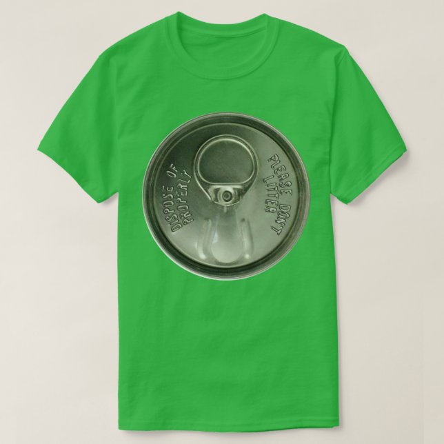 Camiseta Vintage Can PullTab (Diseño del anverso)