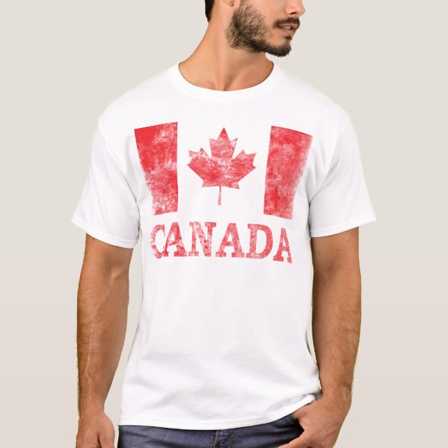 Camiseta Vintage Canadá (Anverso)