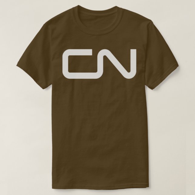 Camiseta Vintage Canadian National Railways (Diseño del anverso)