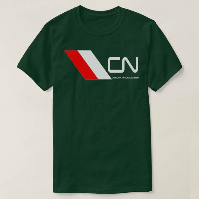 Camiseta Vintage Canadian National Railways 2 (Diseño del anverso)