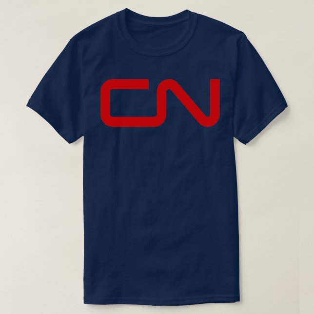 Camiseta Vintage Canadian National Railways 4 (Diseño del anverso)