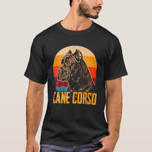 Camiseta Vintage Cane Corso Lover Mascota de perro italiano