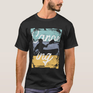 Camiseta Vintage Canoeing Extreme Sport