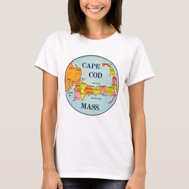 Camiseta Vintage Cape Cod (Anverso)
