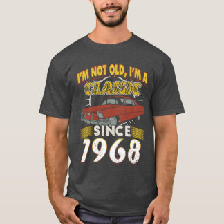 Camiseta Vintage car 1968 vintage birthday present vintage