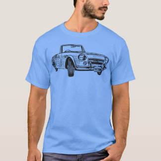 Camiseta Vintage Car Convertible Datsun girl friends vintag