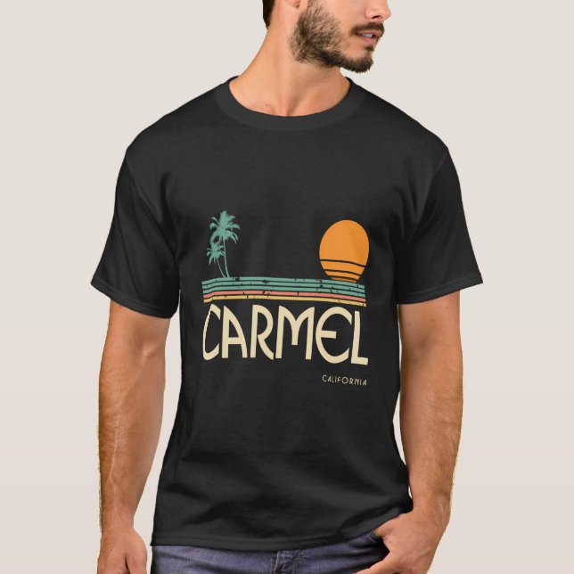 Camiseta Vintage Carmel California Hoodie (Anverso)