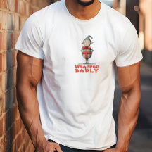 Vintage cartoon elf ironic wishes