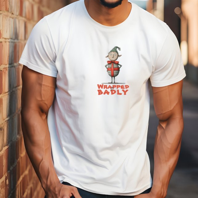 Camiseta Vintage cartoon elf ironic wishes (Subido por el creador)