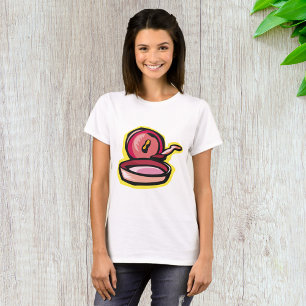Camiseta Vintage Cast Iron Griddle Retro Cocina Art