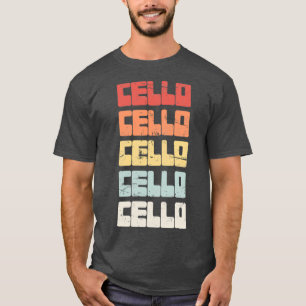 Camiseta Vintage CELLO Textos