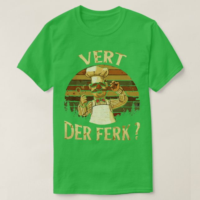 Camiseta VINTAGE Chef Sueco Hoodie (Diseño del anverso)