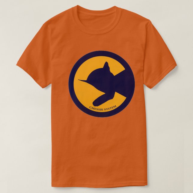 Camiseta Vintage Chessie Railway (Diseño del anverso)