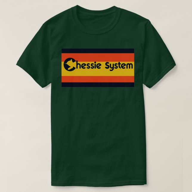 Camiseta Vintage Chessie Railway System 1 (Diseño del anverso)