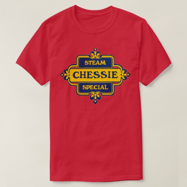 Camiseta Vintage Chessie Steam Special (Diseño del anverso)