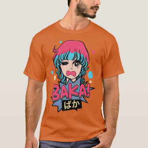 Camiseta Vintage Chica de estética japonesa de Otaku