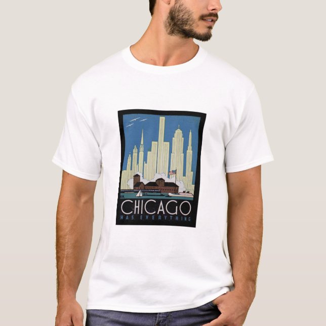 Camiseta Vintage Chicago (Anverso)