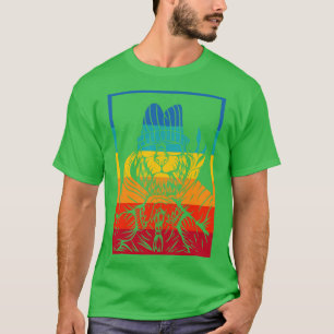Camiseta Vintage Chill Lion