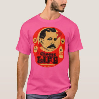 Camiseta Vintage Choose Life Rótulo