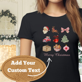 Camiseta Vintage Christmas Cheer