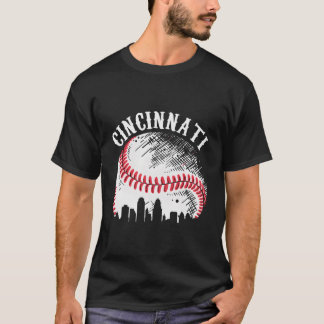 Camiseta Vintage Cincinnati City Baseball