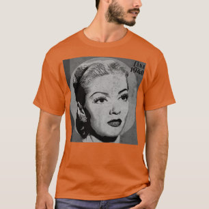 Camiseta Vintage Cinema Lana Turner BW