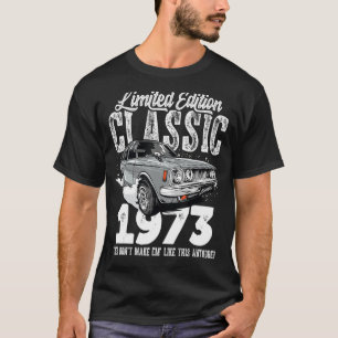 Camiseta Vintage Classic Car 1973 B día 50 ye
